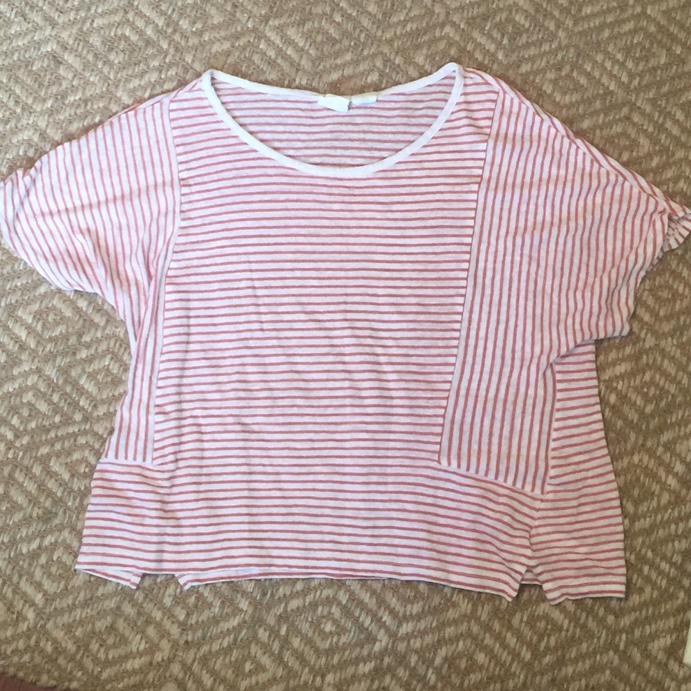 Flowey stripped shirt